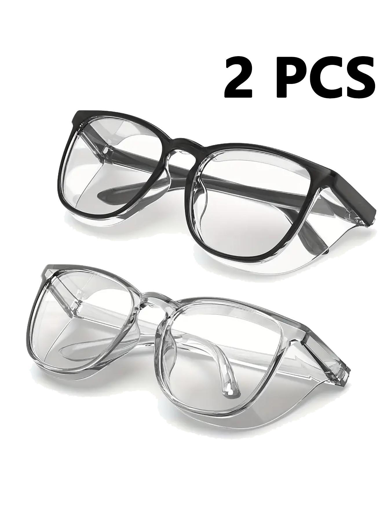 Casual Full Rim Eyeglasses for Women & Men, 2 Pairs Fashion Eyeglasses for Work, Daily Clothing Decor, for Student Daily