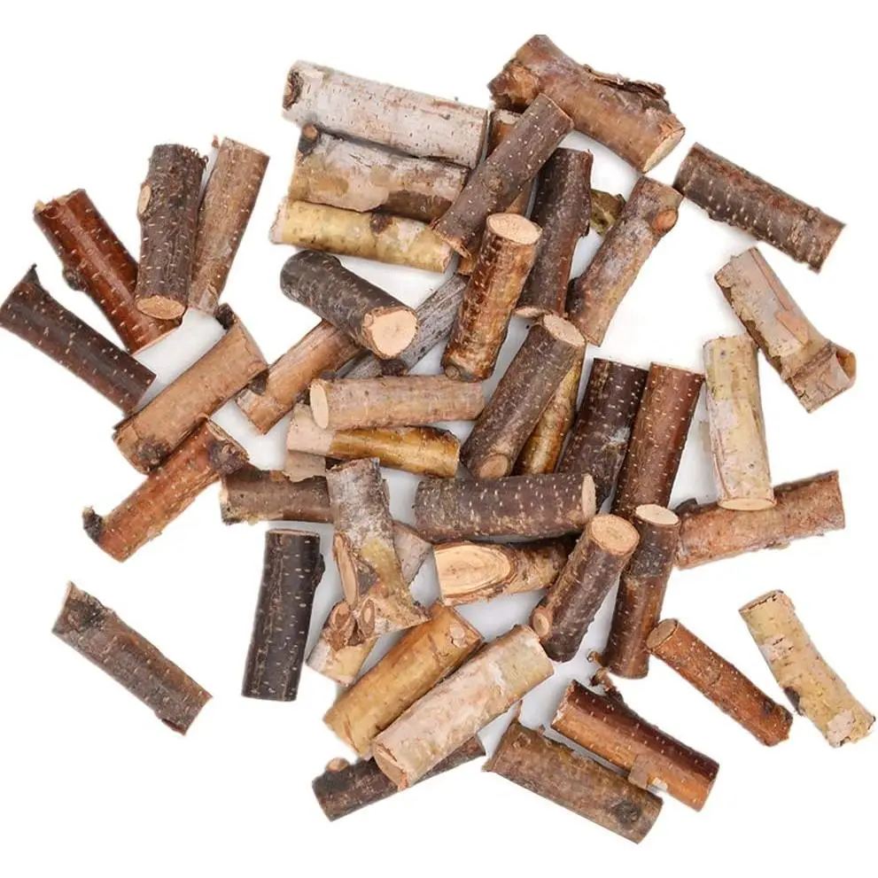 Craft Sticks, Mini Wood Log for Rustic Home Decor - Farmhouse Centerpiece Decor Twigsfidget toys