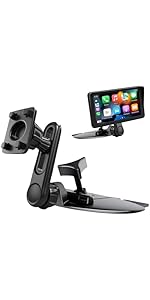 4-Pack Universal 17mm Ball Joint Tightening Nut | Heavy Duty 4-Button Lock Replacement for CarPlay, Phone Mount & GPS