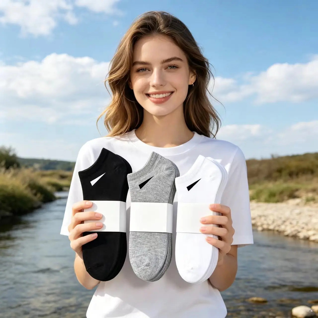 Autumn 10PCS/5 Pairs Unisex Casual Solid Color Socks, Breathable, Comfortable, Sweat-Proof, Odor-Resistant Low-Cut Ankle Socks, Suitable for All Seasons, Simple Design, Comfortable Experience, Casual Socks for Easy Outings fit outdoorfun
