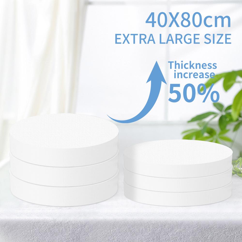 12-Pack Compressed, Quick Drying, Super Absorbent Towel Extra Large Thick Travel & Home Use, Compact Foldable Washcloths, Ideal for Daily Hygiene Essentials