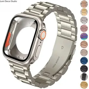 Clear TPU Protective Watch Cover Compatible with Series 11, Ultra and SE Models, Full Coverage Case Featuring Built In Screen Protection