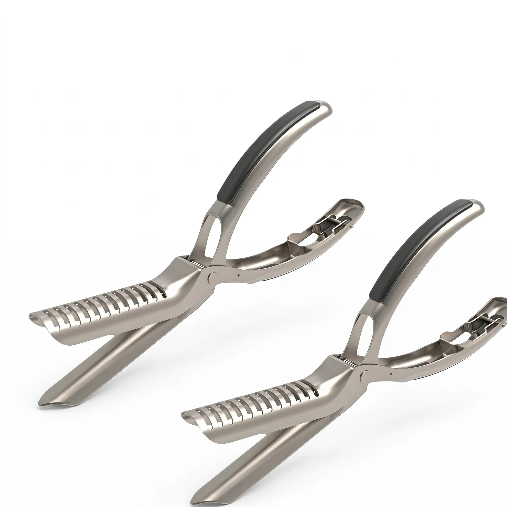2pcs and 1PCS BBQ Rib , Rib Membrane Remover Stainless Steel Tool Kit, with Arc Clamp & Non-Slip Grip, Ergonomic Design for Easy Membrane Removal, Dishwasher Safe BBQ Accessories-YY1 Kitchen