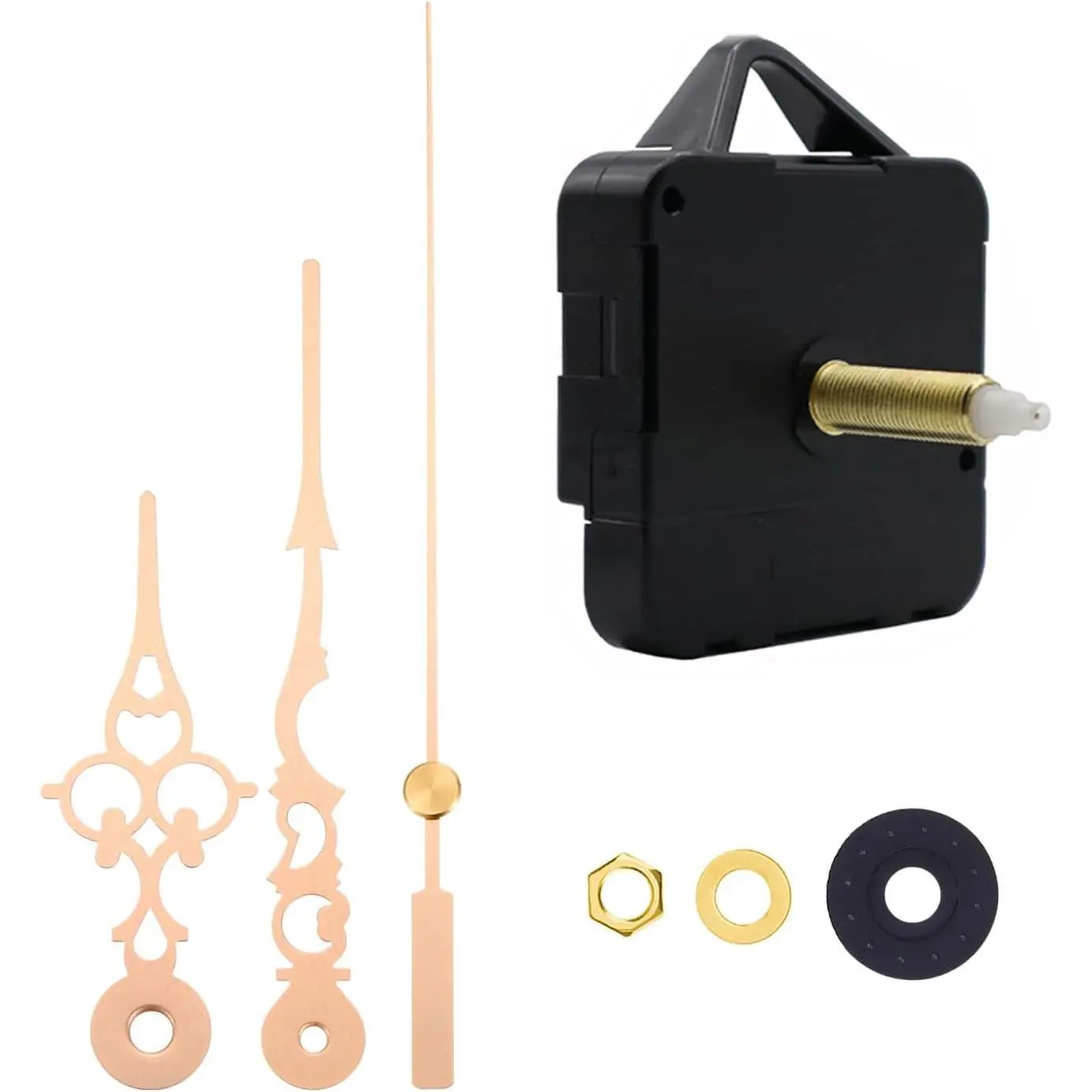 Quartz Clock Mechanism Kit,High Torque Clock Mechanism  Movement,Metal Clock  DIY Repair  ()
