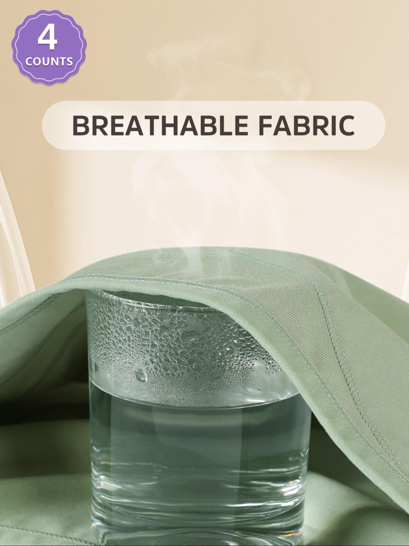 Women's High Waist Cotton Underwear, 4 Pack Comfortable Fitted Panties, Breathable & Soft Fabric, Casual Style for All Seasons