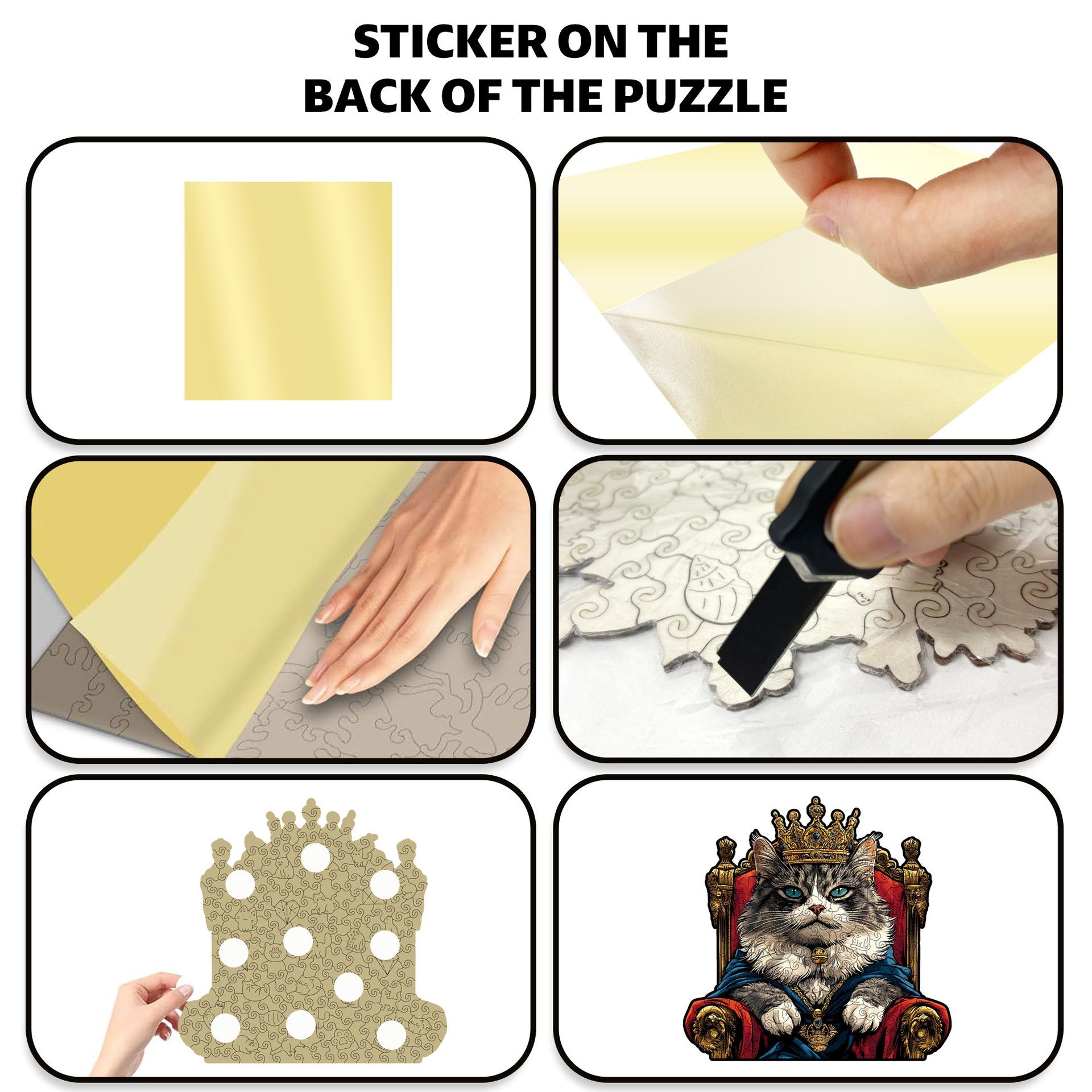 Elvis Presley puzzle toy, wooden puzzle, original aristocratic style, wall-mounted stress-relieving irregular shape puzzle.