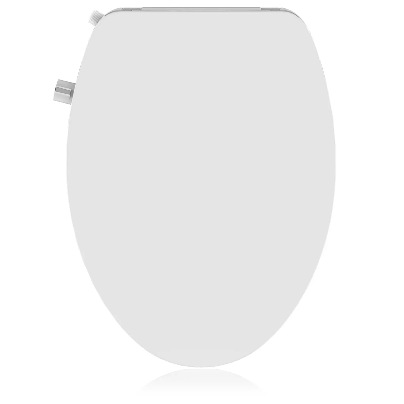【Garvee】Non-Electric Elongated Bidet Toilet Seat – Dual Self-Cleaning Nozzles, Adjustable Spray Pressure and Position, Slow-Close Lid, Easy Installation – Ideal for Personal Hygiene – White