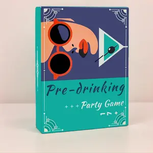 Pre-Drink Dating Game Card Set, Fun Party Tabletop Cards for Couples & Groups, Enhance Friendships & Bonding, Ideal for Gatherings, Couples Drinking Game, Drinking Board Games