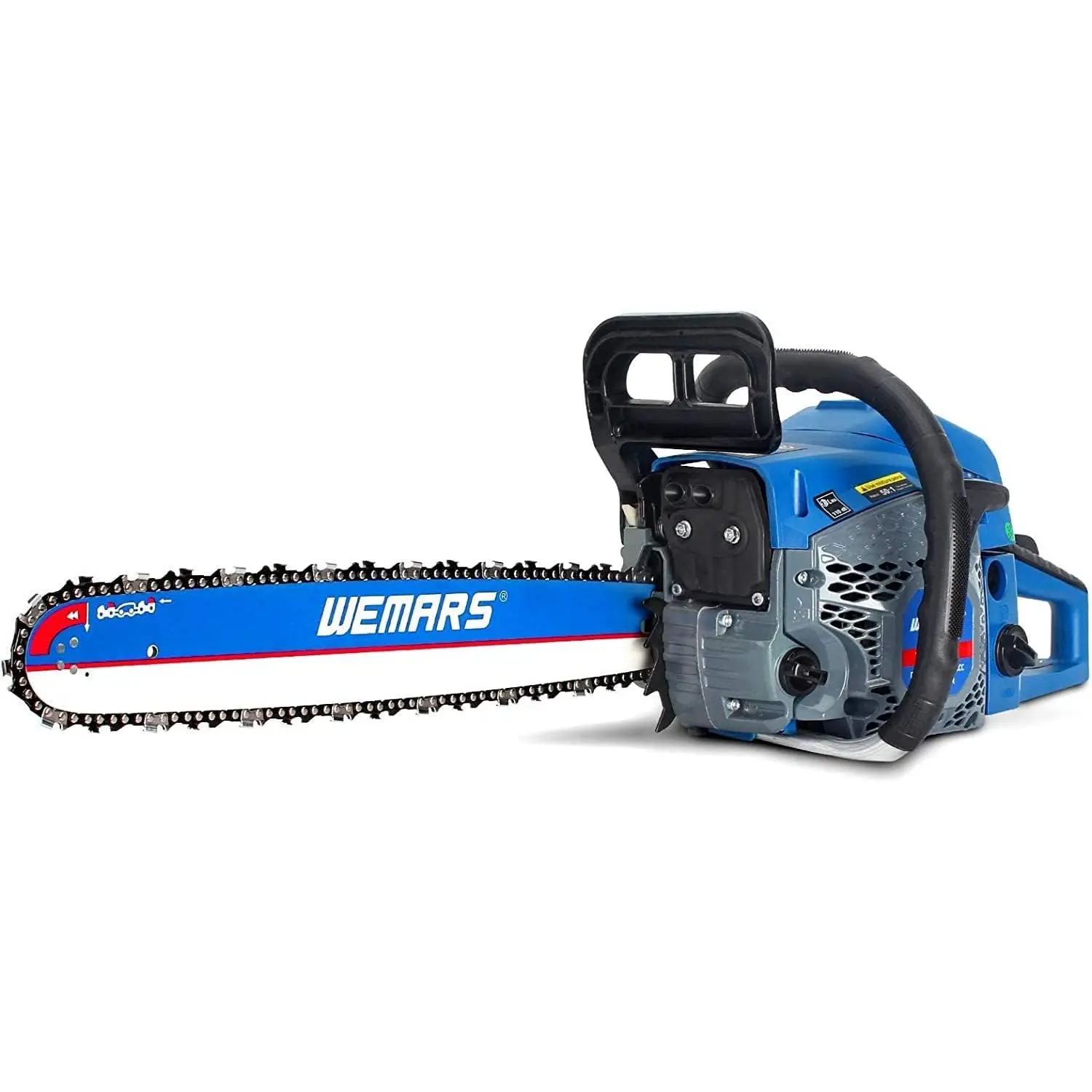 Gas Chainsaws 20 Inch Bar Power Chain Saws, Gas   2 Stroke Handed Petrol Gasoline Chain  for   Outdoor Garden Farm  Use with Tool Kit,62CC