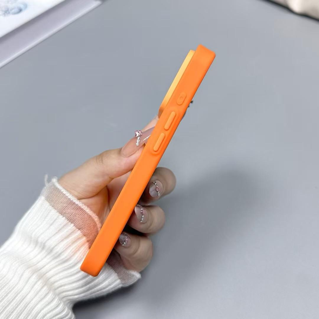 Premium Soft Touch iPhone Case with MagSafe & Camera Protector, Smooth Silicone Grip, Slim Shockproof Protection for iPhone 17 16 15 14 13 12 ProMax Plus Air 16E