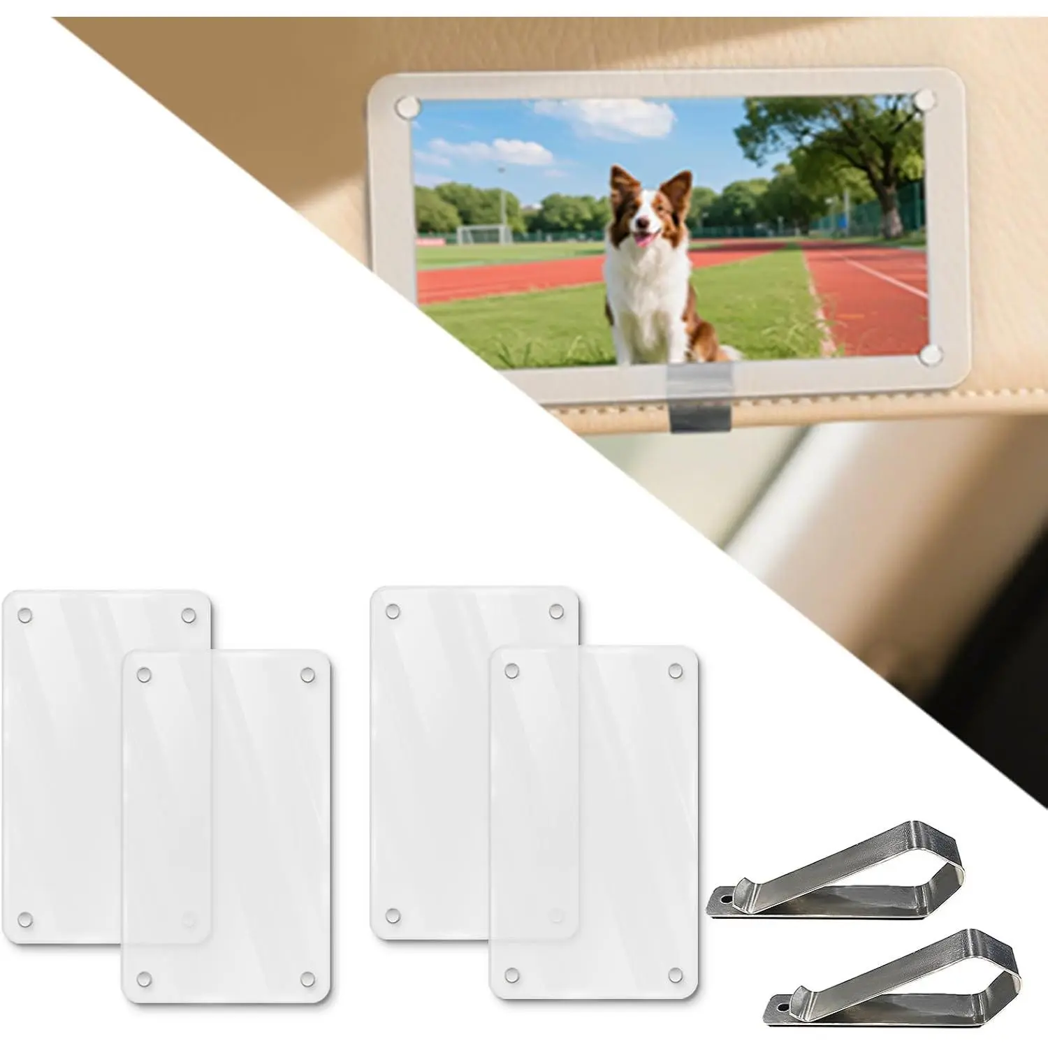 Visor Photo Frames, Interior Accessories
