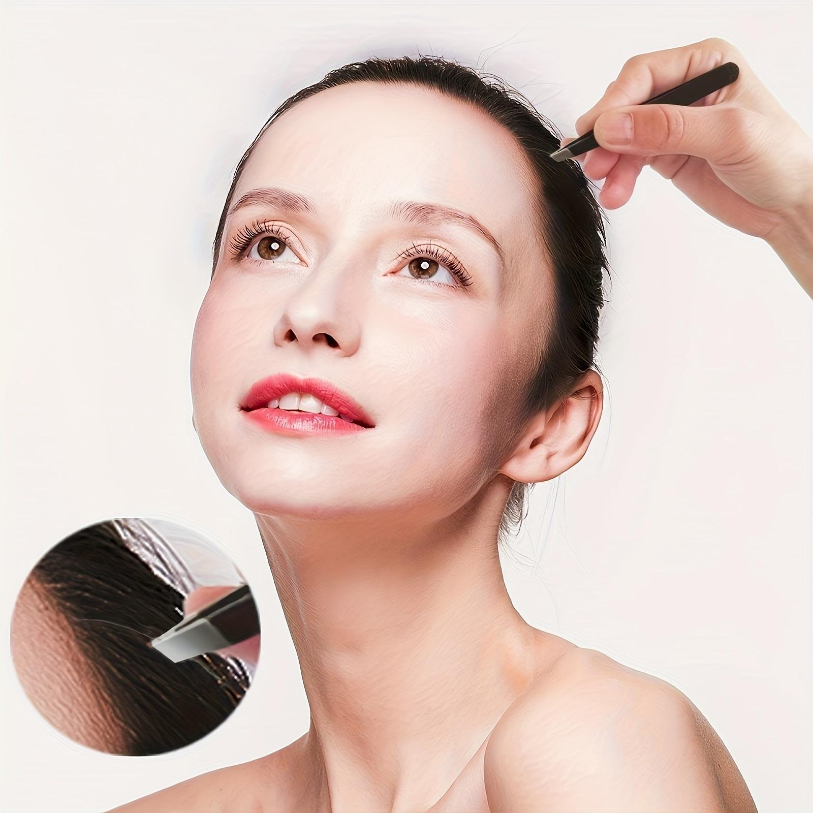 Free shipping Eyebrow Tweezers Eyebrow Clip Stainless Steel Eyebrow Tweezer Multi-purpose Eyebrow Trimming Shaping Tool