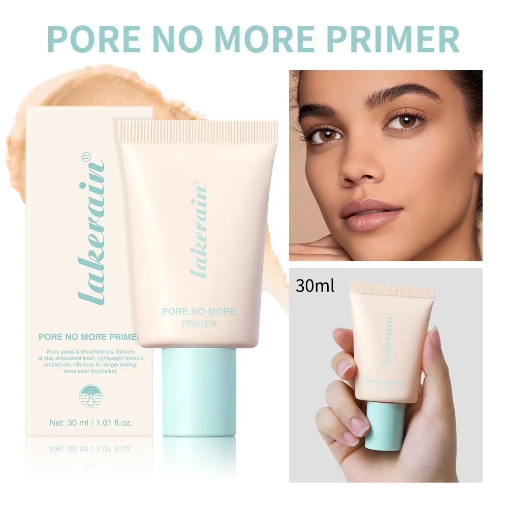 1pc Invisible Pore Makeup Primer Cream, Oil Control Long-Lasting Foundation, Soft Focus Smooth Oily Skin, Poreless Primer Achieve Flawless Base Natural Makeup Effect