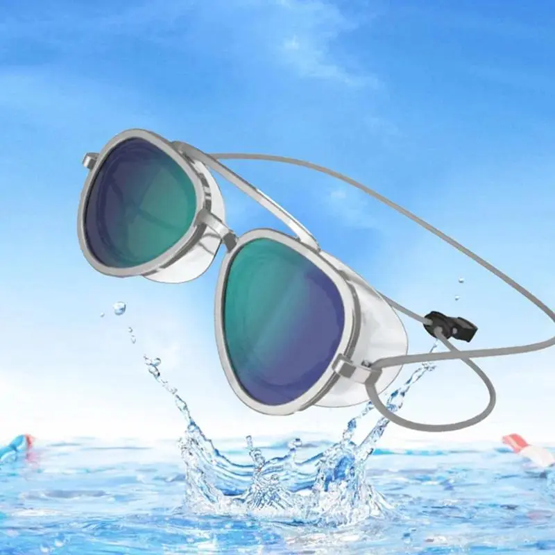 Full-view Anti-fog Swim Goggl Professional Full Angle Anti Fog Swimming Goggles Swimming Goggles Men Women Retro Goggles