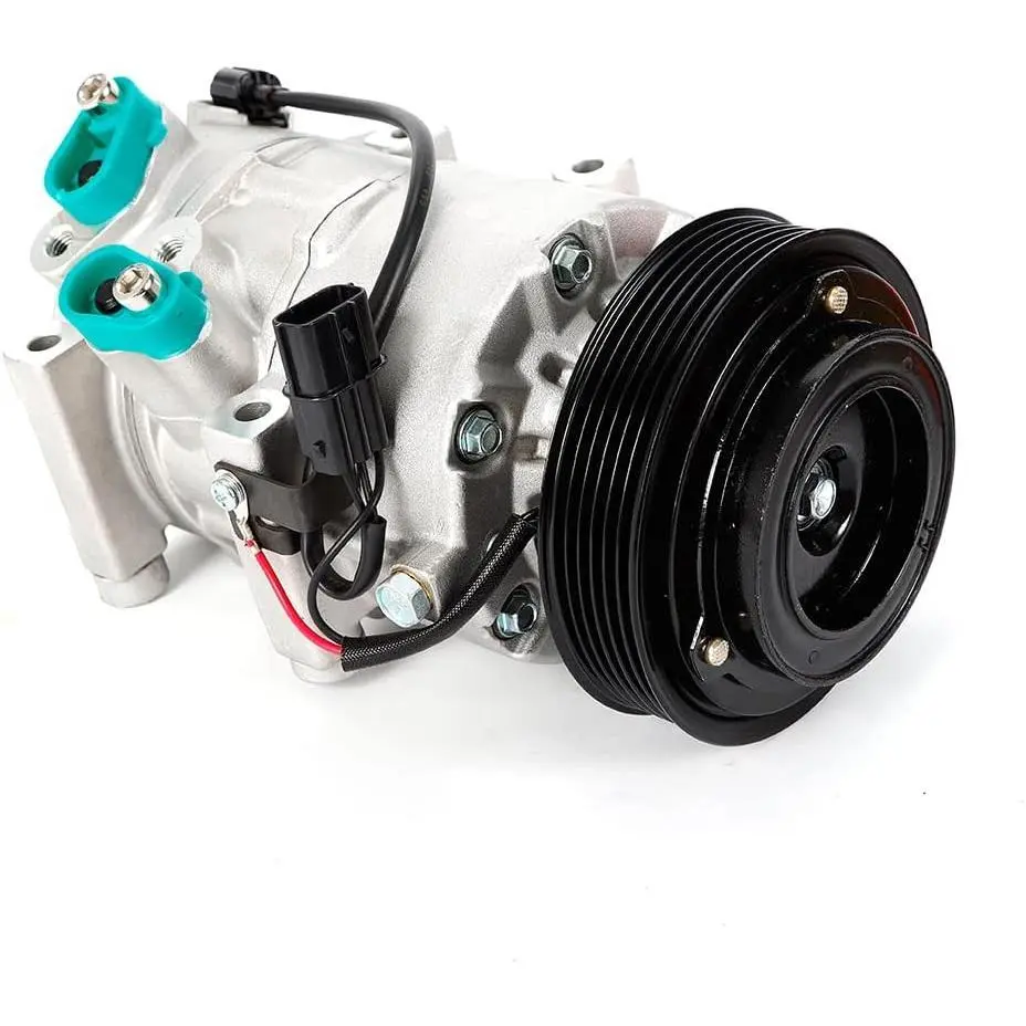 A/C Conditioner Compressor, A/C Compressor with Clutch for 2010-2015 Hyundai Tucson 2.4L; 2011-2015 Kia Sportage All Models, CO 11231C 97701-2S500 (CO 11231C), Vehicle Specific Fit, 12V, Brand New And High Quality, Perfect Match For Original Car