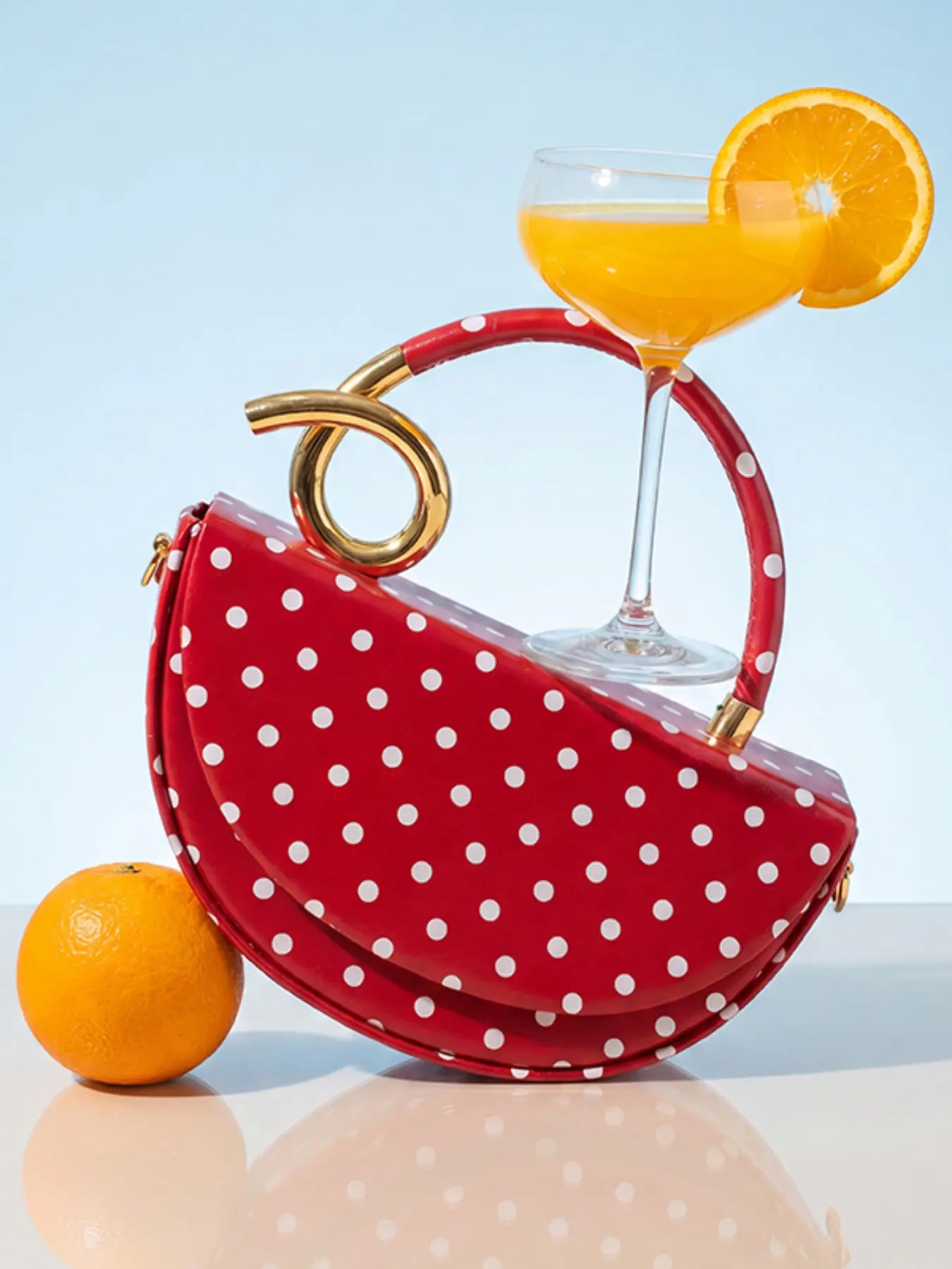 Fashion Bowknot Decor Handbag Polka Dot New Women's Bag, bowknot satchel purses, Unique Versatile Bow Flip Magnetic Closure, Can Be Carried by Hand, Shoulder, Crossbody