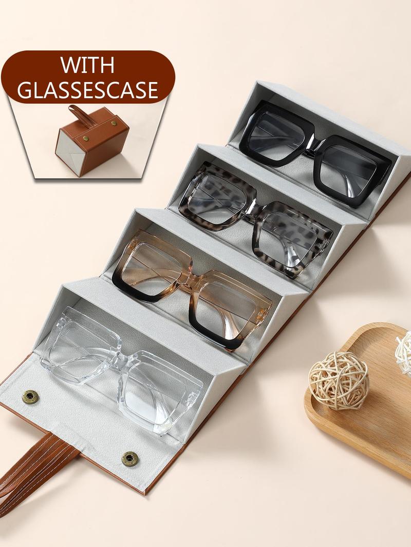 Unisex Fashionable Leopard Pattern Eyeglasses, Trendy Casual Eyeglasses for Everyday Use, Fashion Accessories for Outdoor Activities, Fashionable Frames Glasses