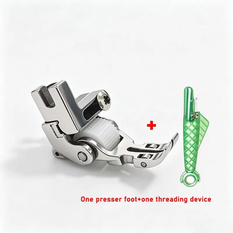 Computer Flatbed Presser Foot T3, Adjustable Three-Wheel Presser Foot, Universal Multi-Function, Thin and Thick Edge Compatible