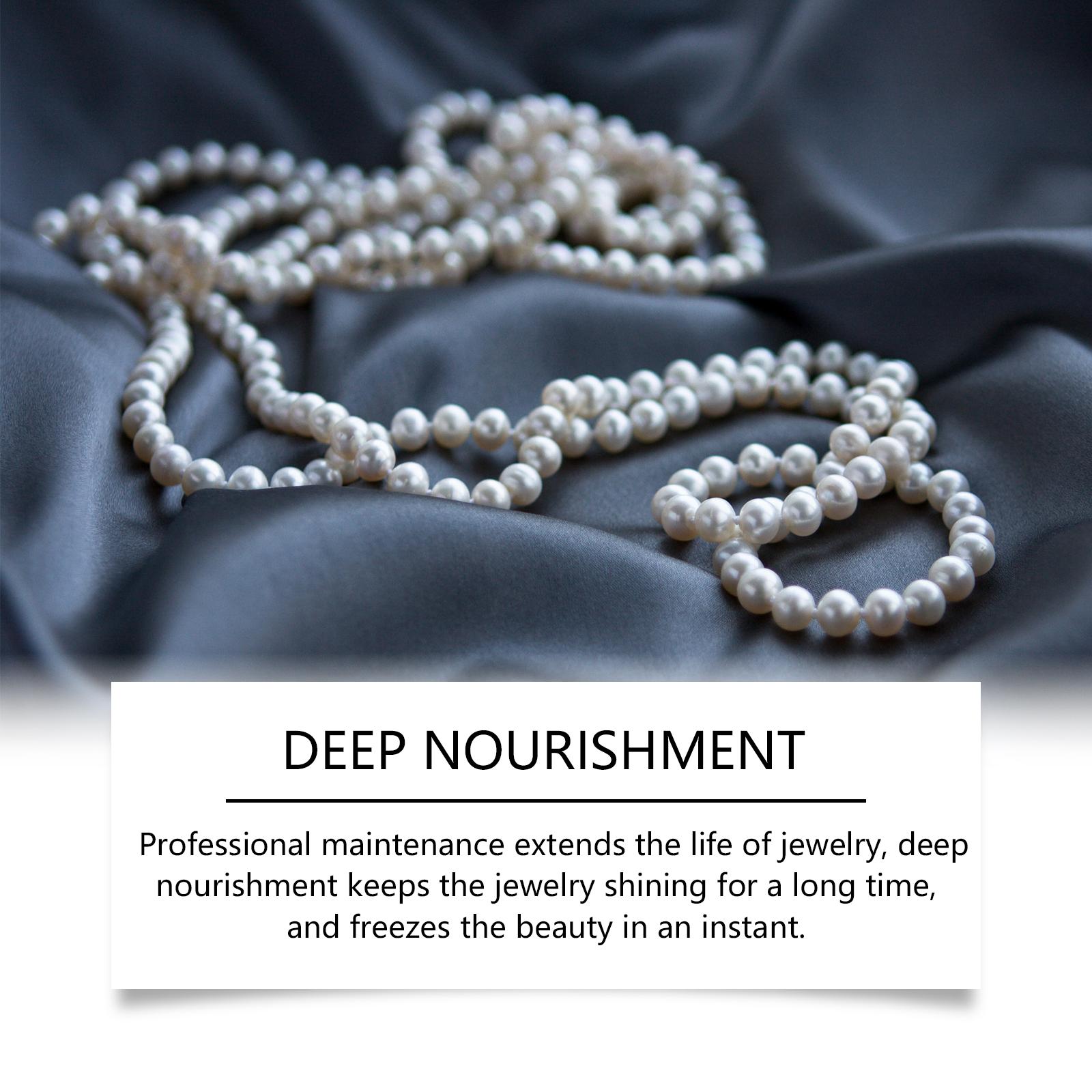 Jewelry cleaner, jewelry and metal cleaning solution, diamond necklace rust and dust removal care solution