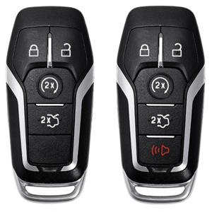 Soft TPU Car Key Fob Case Cover for Ford F150 Explorer 2013-2017 Fion Mtang Edge Lincoln MKZ MKC MKX 5 Buttons Smart Key