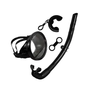 Fisherman diving goggles set Environmental protection PVC fisherman mirror high definition light transmission wet snorkeling equipment