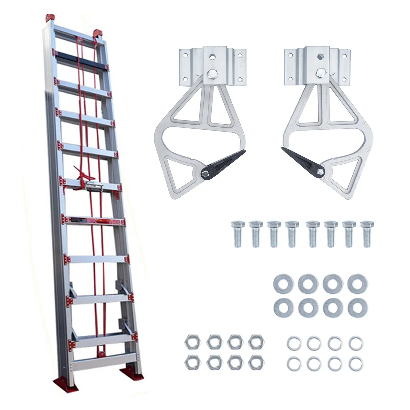 Aluminum Rung Lock Kit Fit for Werner Extension Ladder Locks Replacement 1 Pair