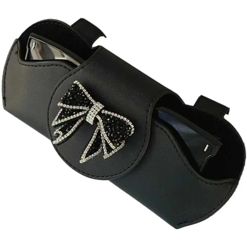 Sunglass Holder for  Visor, Scratch-resistant Sunglasses Storage Holder, Sun Visor Storage Box Accessory