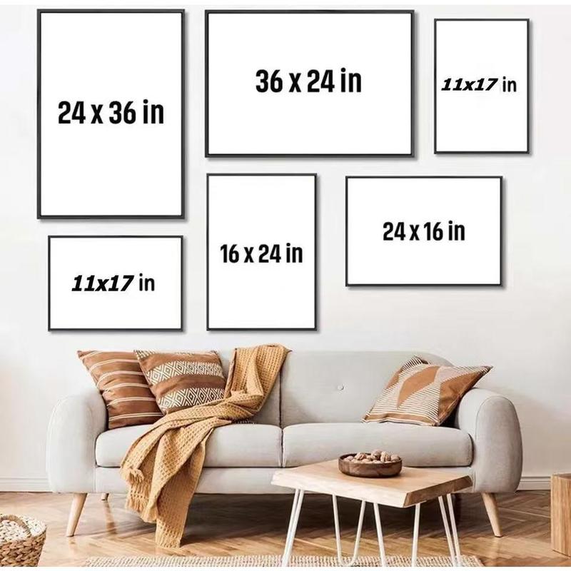 2D Flat, Valentine'S Day Heart Wall Art - Pink & Black Abstract Love Painting on Wrapped Canvas with Wood Frame, Retro Modern Minimalist Decor for Living Room, Bedroom, Bathroom