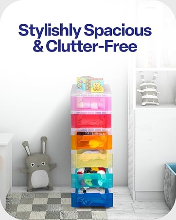 Really Useful Box Stackable 9 Liter Plastic Storage Container Bin with Snap Lid and Built-In Clip Lock Handles for Home & Office Organization (4 Pack)