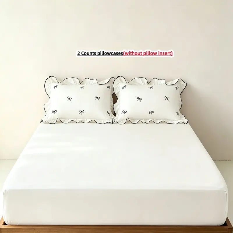 3pc Heart Fitted Sheet Set, Includes 1 Fitted Sheet and 2 Pillowcases, without pillow insert.Soft and Breathable Mattress Protector, Breathable Sheets Bed Sheet Set