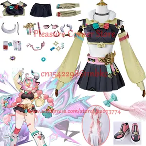 IN STOCK 2025 Game Genshin Impact Varesa Cosplay Costume Full Set Uniform Outfis Varesa Cosplay Costume Role Play Props