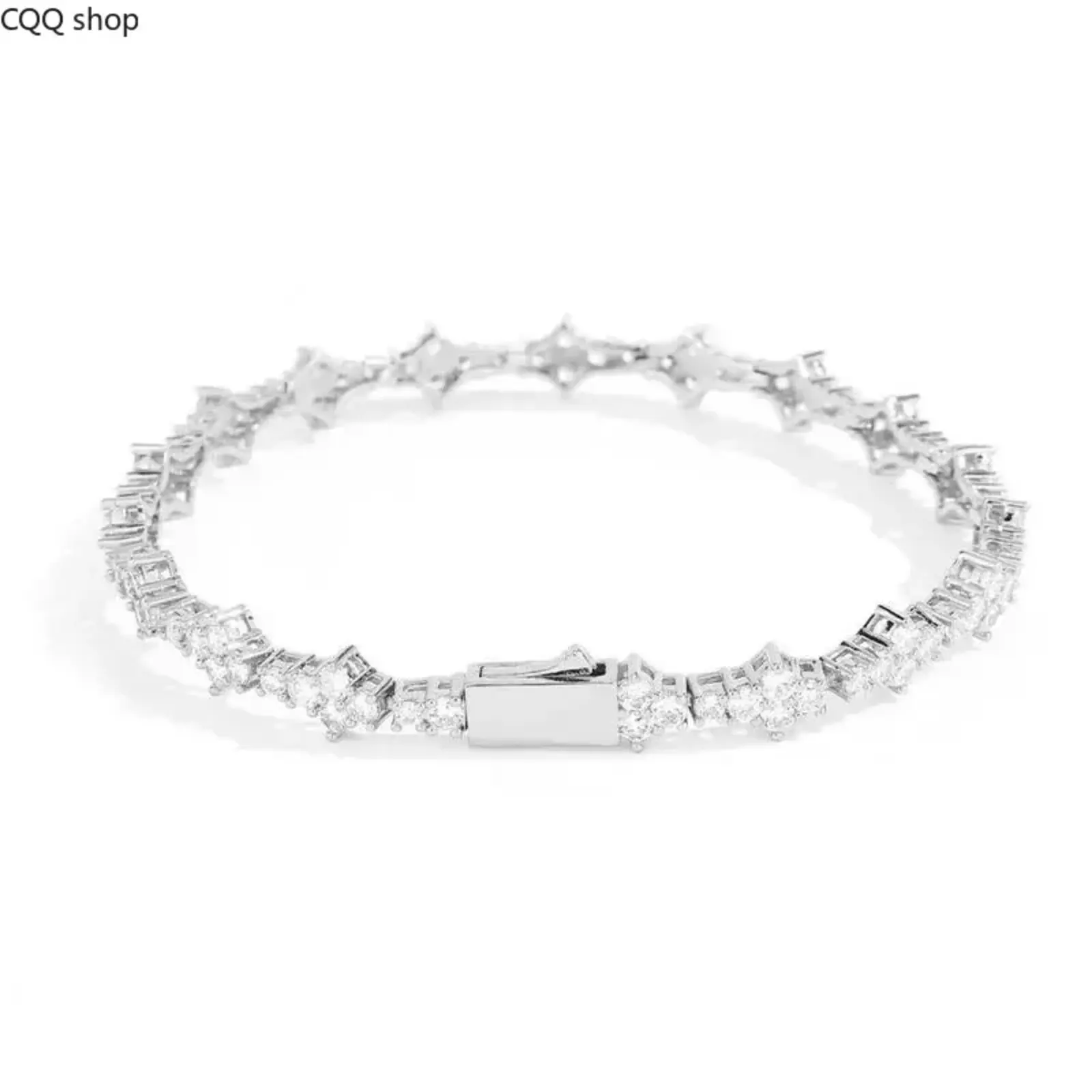 6.5mm Classic Tennis Bracelet | 18K Gold Plated Cubic Zirconia - Unisex, Perfect for Everyday & Party Wear, Premium Bracelet, Men's Accessories summervibes