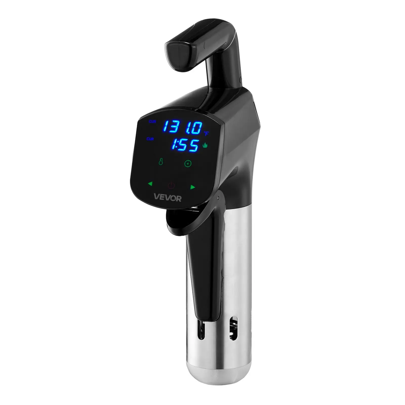 【toolupgrade】VEVOR Sous Vide Precision Cooker, 1100W Sous-Vide Cooking Machine, Immersion Circulator with LED Digital Display, Secure Clamp Design, Temperature Timer Control, Professional Sous Vide Cooker