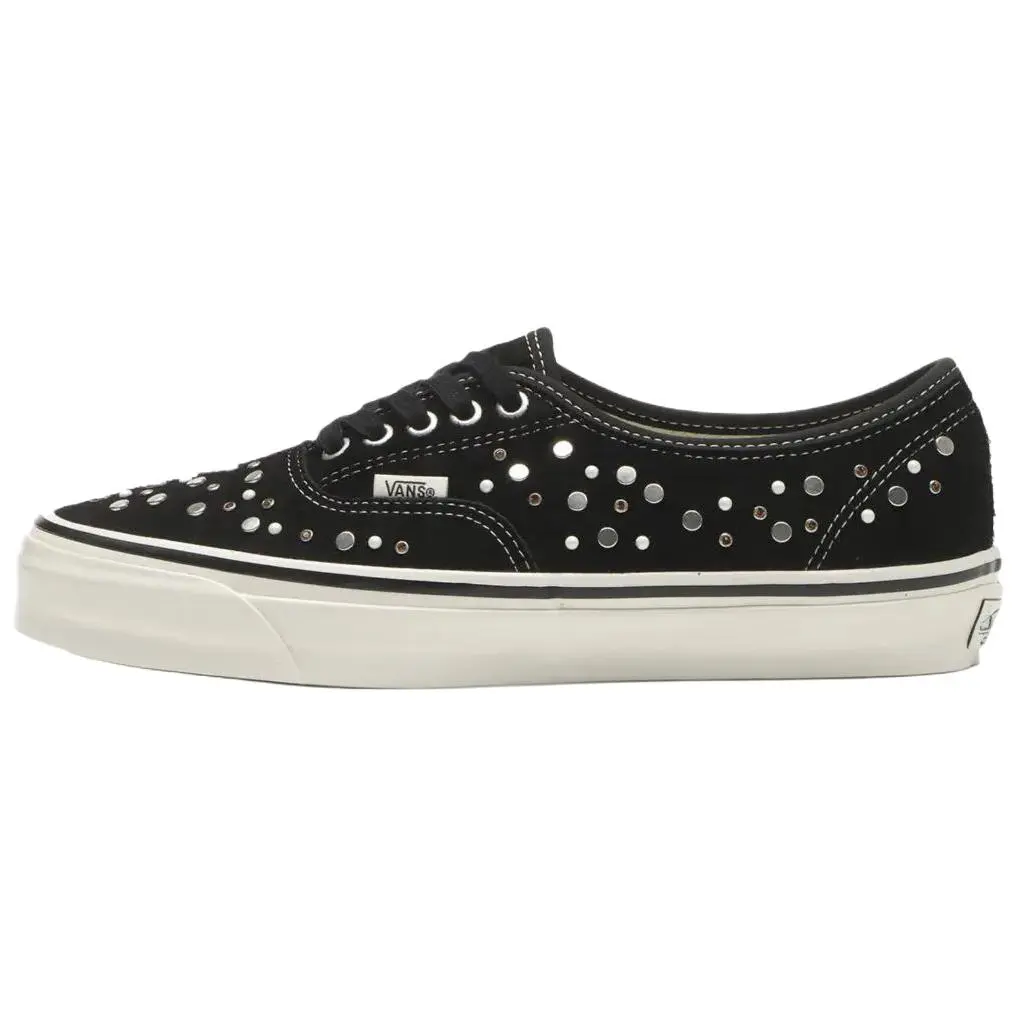 Vans Premium Authentic 44 Casual Skate Shoes for Men and Women – Stylish, Comfortable, Black and White Verifiable, with credentials and supporting global authentication