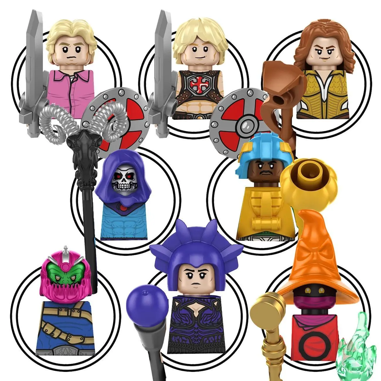 TP1066 ABS Plastic Movie Bricks Building Blocks Children Gift Toys