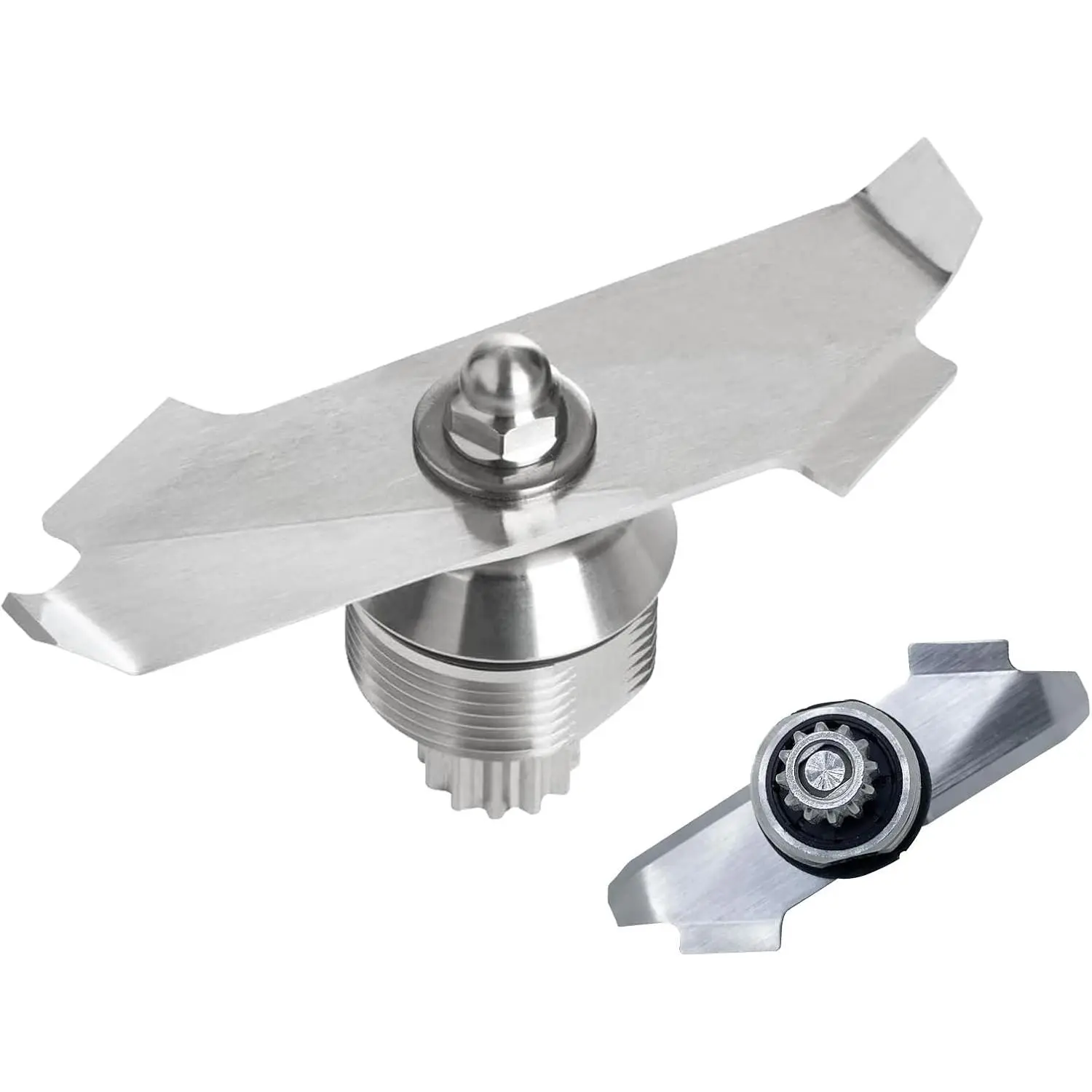 Blender Blade Replacement Part for 48 oz Containers Assembly, Advance Blade Assembly Replacement for 15990 15978 15981 16016 16019 VM0145