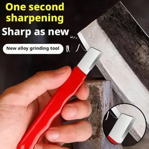1/2/5 Mini Quick Sharpening Durable Hard Alloy Grinding Head+Non slip Grip, Ergonomic Design, Quick Sharpening Repair Blade, Sharp Blade, Kitchenware, Suitable for Gardening, Daily Home Scissors, Kitchen Knives, Art Knives, and Blades