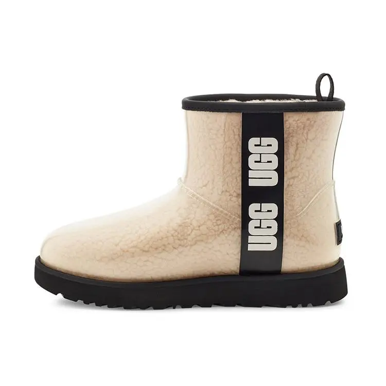 UGG Classic Clear Mini Women's Insulated Non-Slip Fashionable Jelly Boot Verifiable, with credentials and supporting global authentication