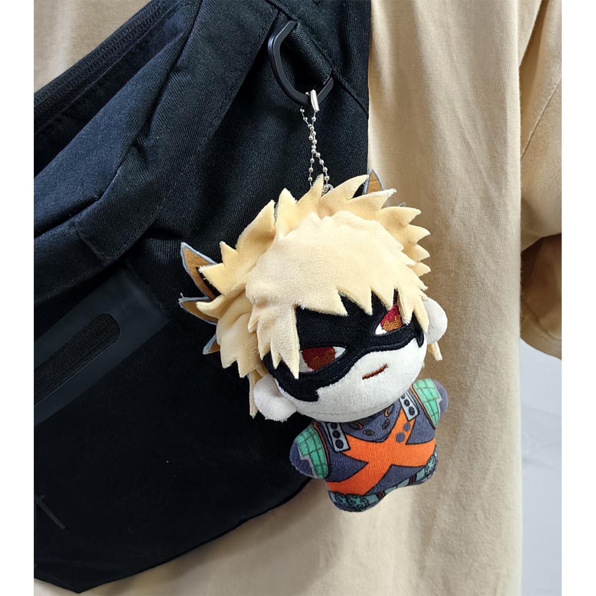 MHA Anime Midoriya Izuku Bakugou Katsuki Plush Keychain Todoroki Shoto Figure Cosplay doll Cartoon Props Stuffed Plush Toys Gift MHA Anime Midoriya Izuku Bakugou Katsuki Plush Keychain Todoroki Shoto Figure Cosplay doll Cartoon Props Stuffed Plush Toys Gift
