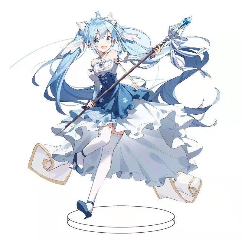 16cm Hatsune Miku Acrylic Standing Brand Comic-Con Surrounding Toy Decoration Gift