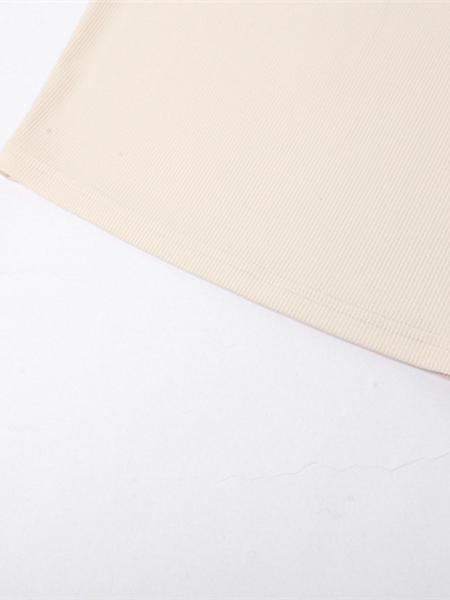 Women's Solid Crop Top & High Waist Skinny Pants Two-Piece Set, Casual Fashion Cozy Two Piece Outfits for Daily Outdoor Wear, Women Clothes for Summer