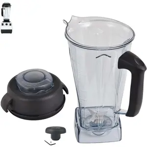for Blenders 64Oz Container, replace 5000 5200 6300 6500 7500 Pro 200 500 750 vm0101 vm0102 E310 320 etc, compatible with Classic/Explorian/Professional/Propel Series Pitcher Jar Cup