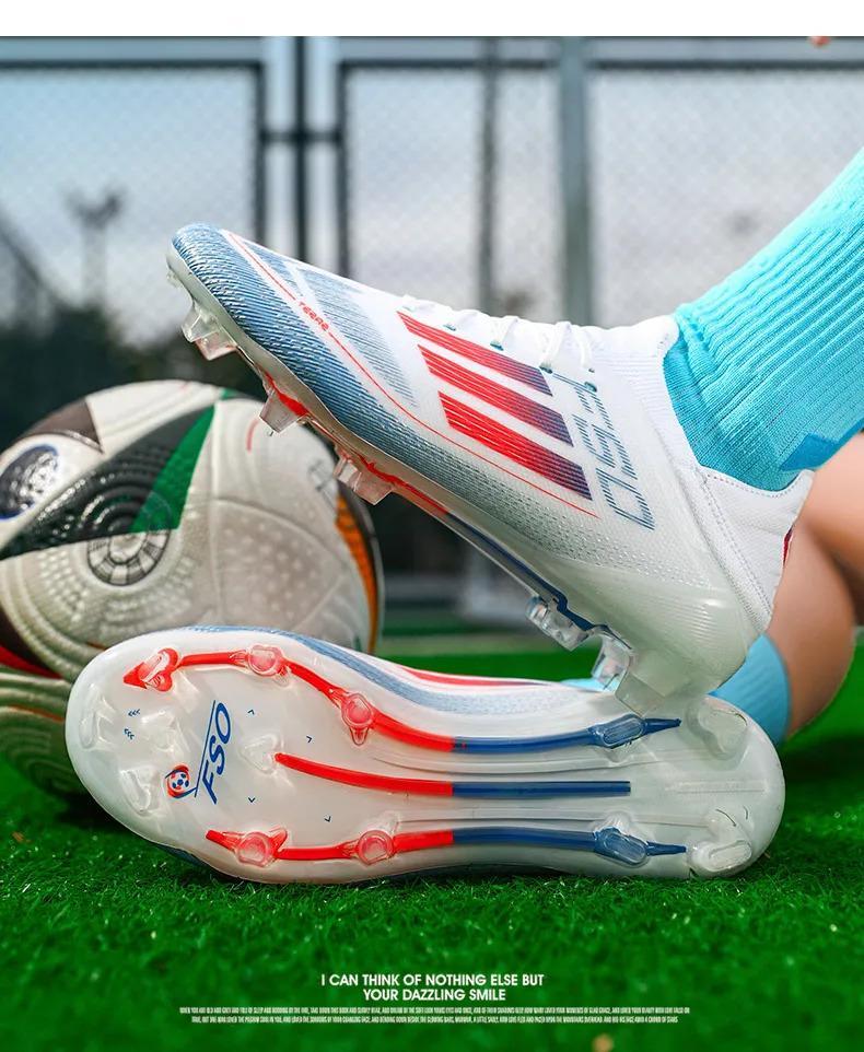 Men TF/FG Football Field Boots Futsal Non Slip Society Cleats Soccer Shoes Comfortable Ultralight Professional Football Shoes
