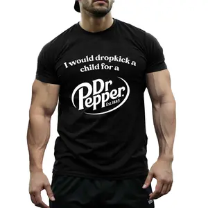 Quirky Dr. Pepper Graphic Tee, Soda Lover Casual Top, Unisex T-Shirt for Men Women