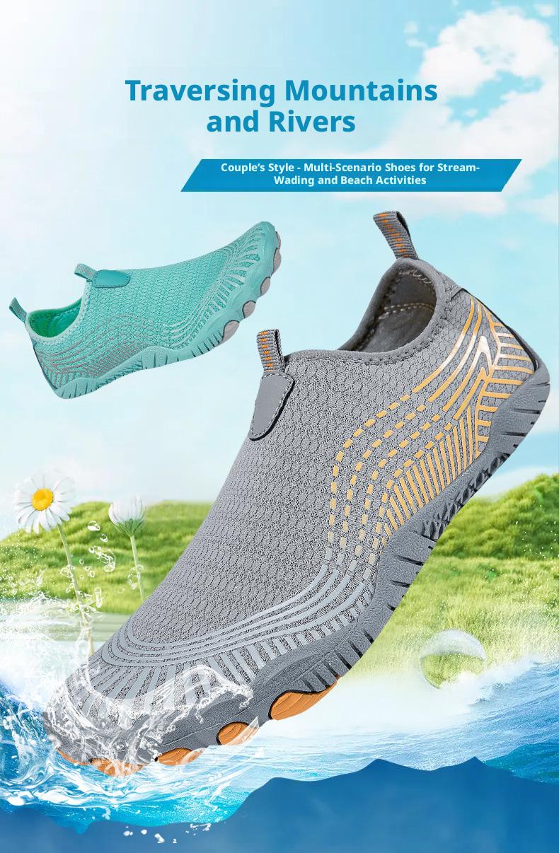 Ultra Lightweight Barefoot Water Shoes ️Breathable Quick-Dry Aqua Shoes for Summer Vacation & Water Sports