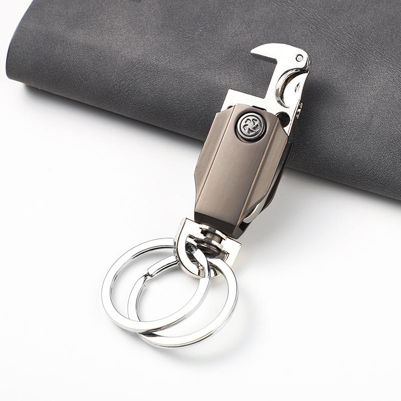 High-End Metal Multifunctional Keychain, Rotating Keychain, Phone Stand Keychain