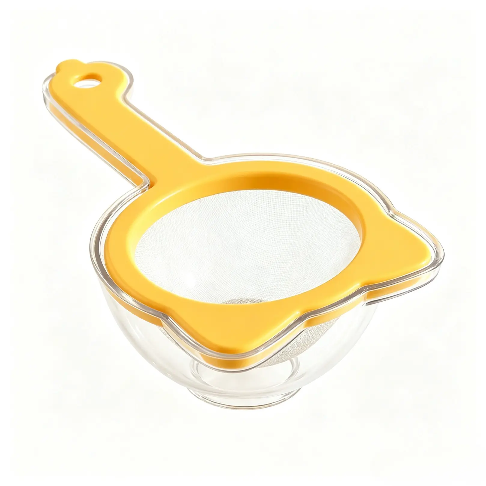 Multifunctional Fine Mesh Strainer Kitchen Utensil - 1 Set Filter【Handy Funnel & Filter Screen】with Holes, Food Prep Cooking Aid, Ideal for Coffee, Tea, Matcha, Vegetable Fruit Juice Sifting, Utensils # bacon grease container colander
