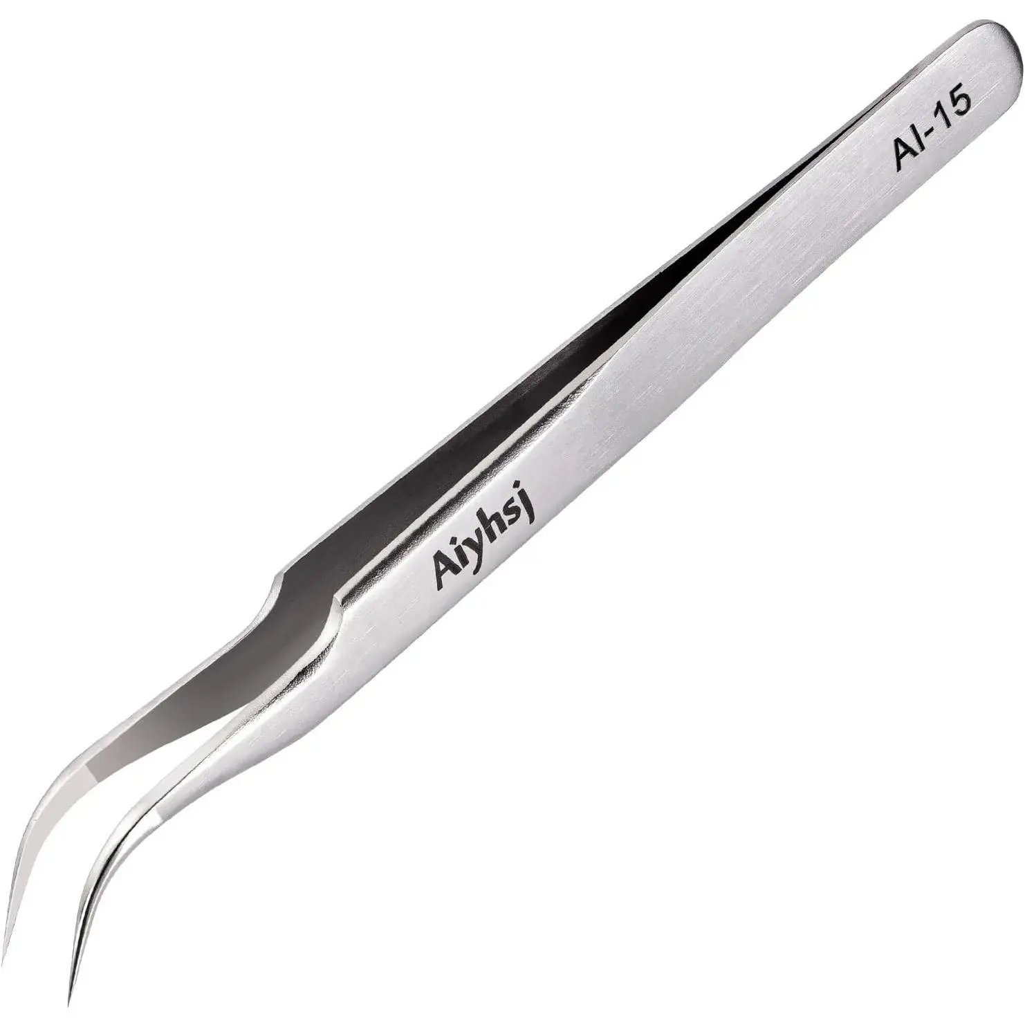 High-End Stainless Steel Precision Tweezers - Upgraded Professional Fine-Curved Tip, Waterproof, Durable Tool for Craft, Electronics, Jewelry-Making, Water Proof
