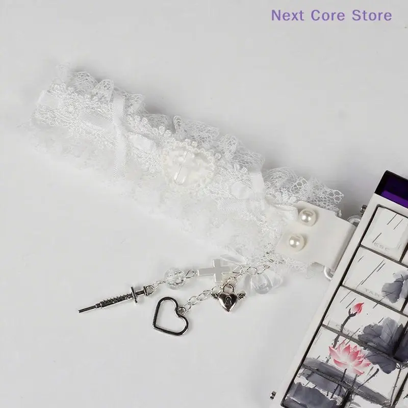 [NC]Universal Lace Keyboard Ribbon Mechanical Keyboard Strap Personalized Keyboard Ribbon Keyboard Decor Accessories[NC]