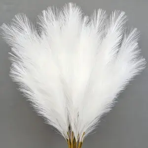 20 Pcs Realistic Reed Flower Bouquets Set, Perfect for Any Season, Bohemian Style Decor, Ideal for Weddings, Parties, Home Decoration